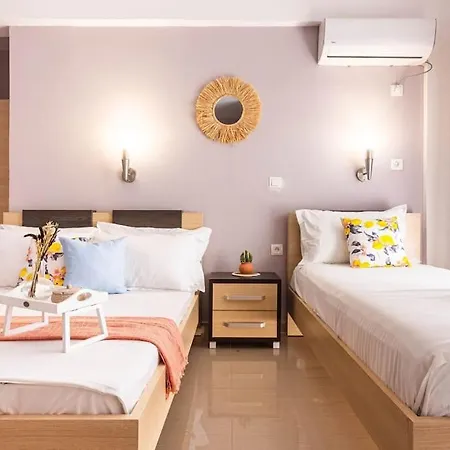 Potam'sea Bliss 4 - Front, Sun Beds & Parking * Himare